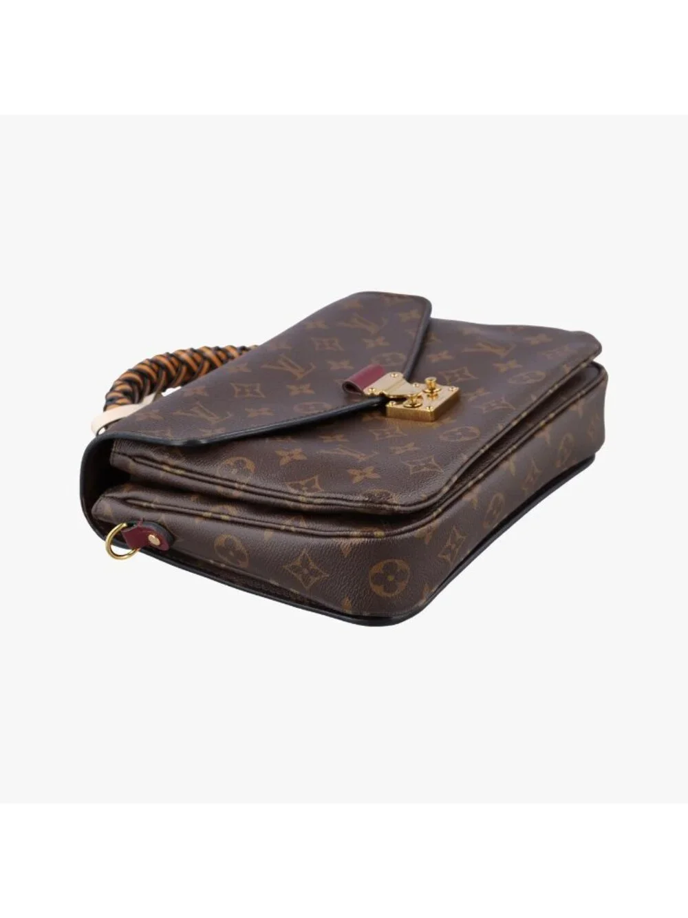 Louis Vuitton Pochette Metis Monogram Brown Canvas Handbag